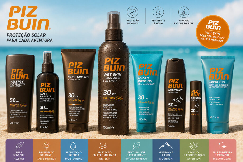 Piz Buin Wet Skin Transparent Sun Spray em Noticias piz buin wet skin