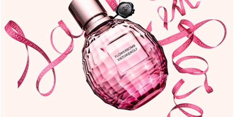 Viktor & Rolf Flowerbomb La Vie en Rose Eau Toilette em Perfumes Viktor & Rolf Flowerbomb La Vie en Rose Eau Toilette