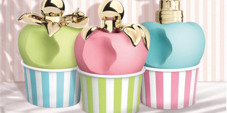 Nina Ricci Les Sorbets - Nina, Luna e Bella Eau Toilette em Perfumes Nina Ricci Les Sorbets – Nina, Luna e Bella Eau Toilette