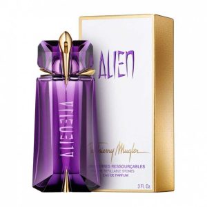 A função das flores na composição de um perfume em Curiosidades Thierry Mugler Alien