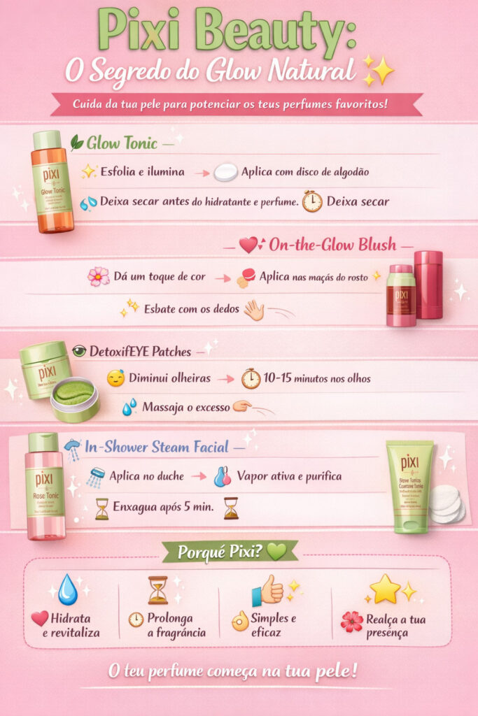 Pixi Beauty: A Marca que Revolucionou o Glow Natural em Cuidados de Rosto Pixi Beauty: A Marca que Revolucionou o Glow Natural